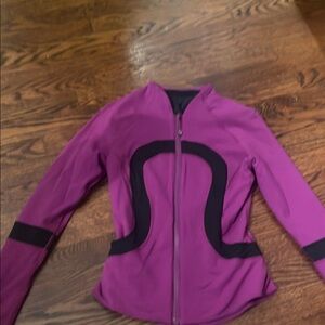 lululemon athletica reversible Magenta and Black Jacket